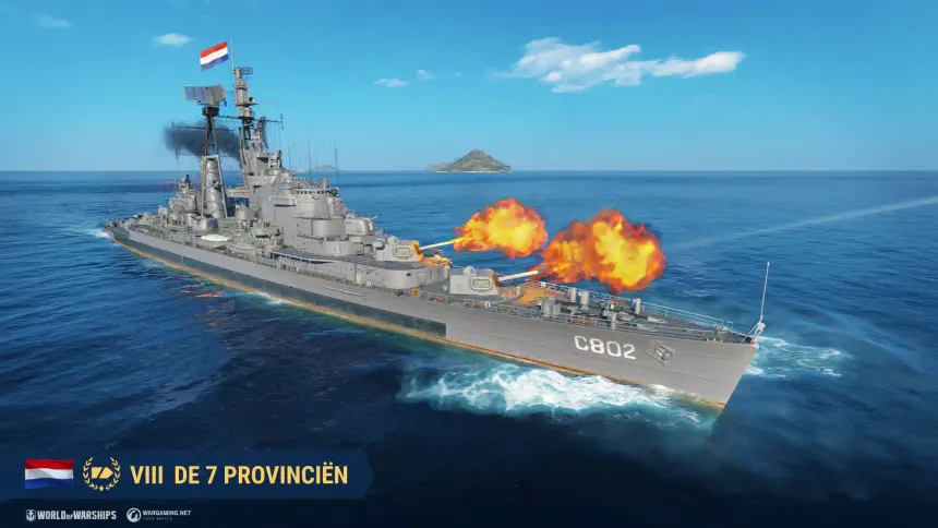 Croiseur De Zeven Provinciën - Navire néerlandais