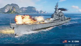 Cuirassé Iowa - Navire américain